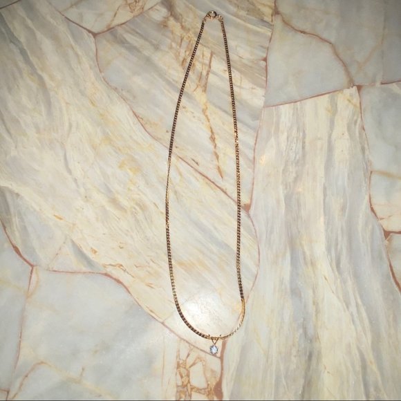 Beautiful Chain Crystal Charm Pendant Necklace New - Picture 3 of 4